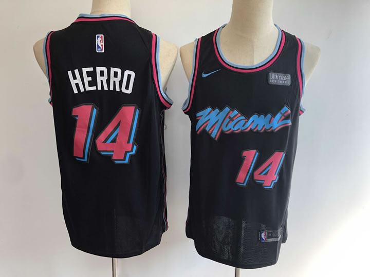 Heat 14 Tyler Herro Black City Edition Nike Swingman Jersey,We sell and wholesale Heat 14 Tyler Herro Black City Edition Nike Swingman Jersey on line form chian!